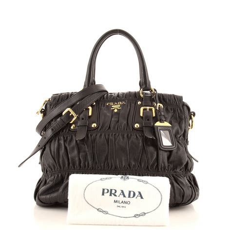 prada gaufre nappa leather tote|Prada Gaufre Bag .